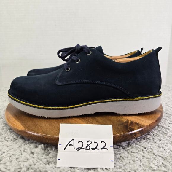 Samuel Hubbard Free Navy Nubuck Casual Comfort Lifestyle Oxford Shoe Mens 10.5 M